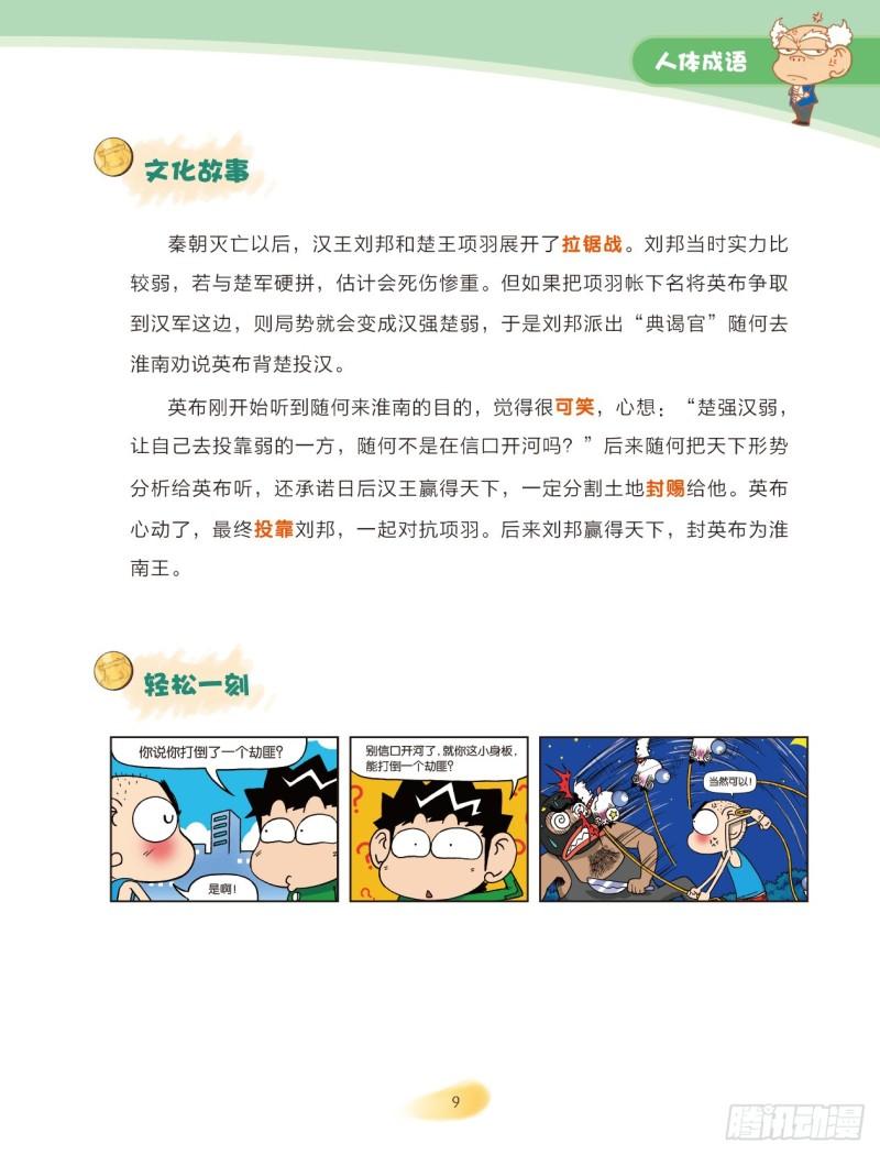 《爆笑校园大课堂-漫话成语》24 人体成语（2） 第3页