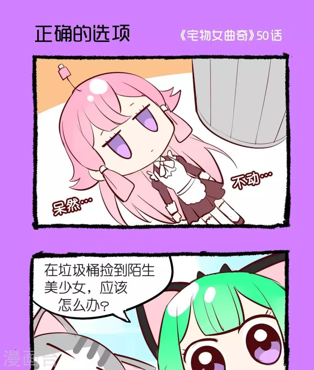 《宅物女曲奇》第50话正确选择 第1页