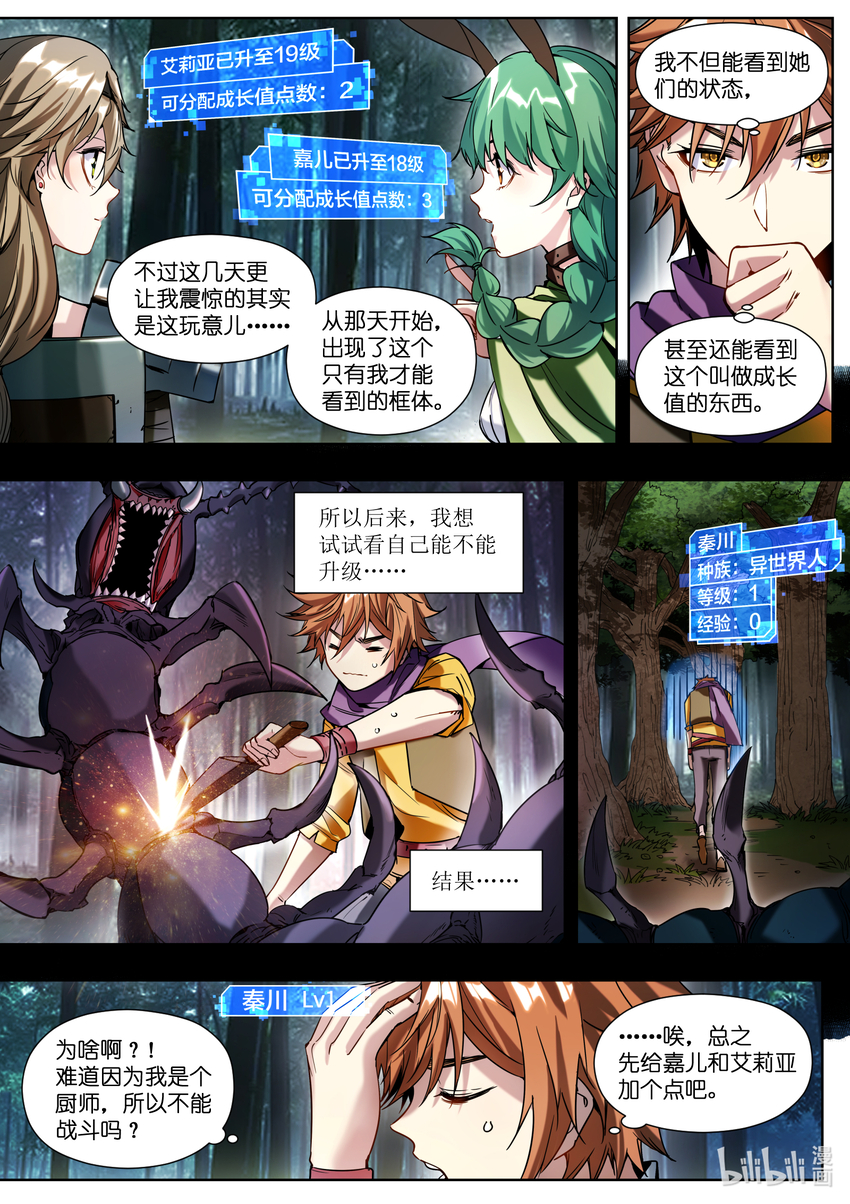 《川菜厨师与异世界的勇者少女们》002 才不是这样！ 第4页