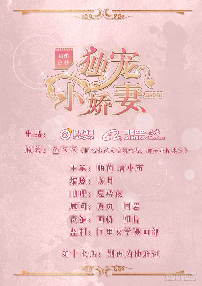 《骗婚总裁独宠小娇妻》17-别再为他难过 第1页