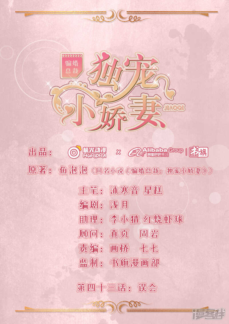 《骗婚总裁独宠小娇妻》43-误会 第1页