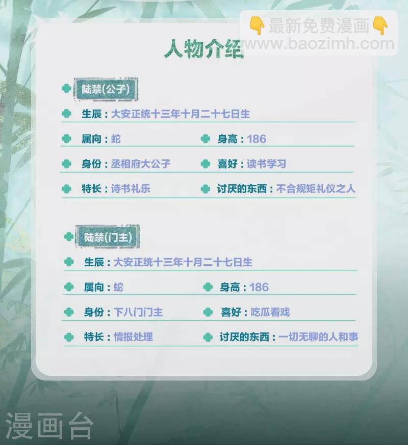《萌主人设又崩啦！》人物介绍 第3页