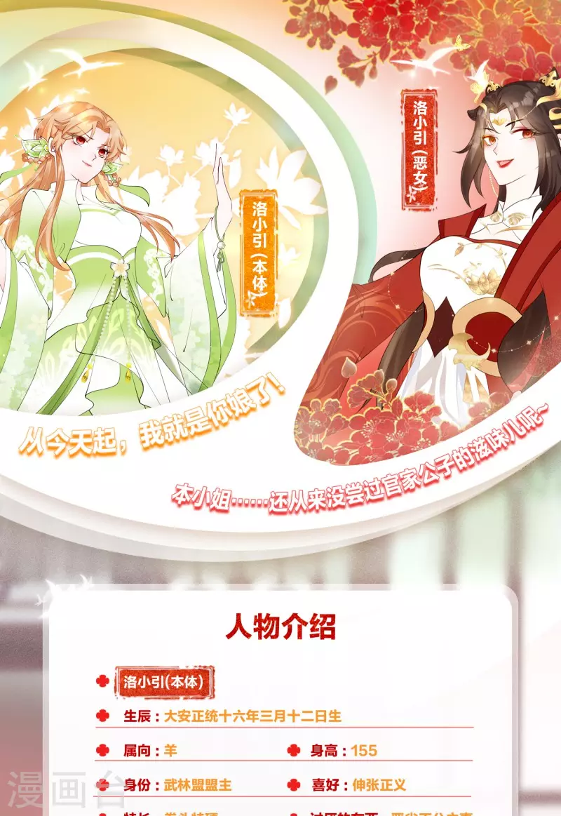 《萌主人设又崩啦！》人物介绍 第1页