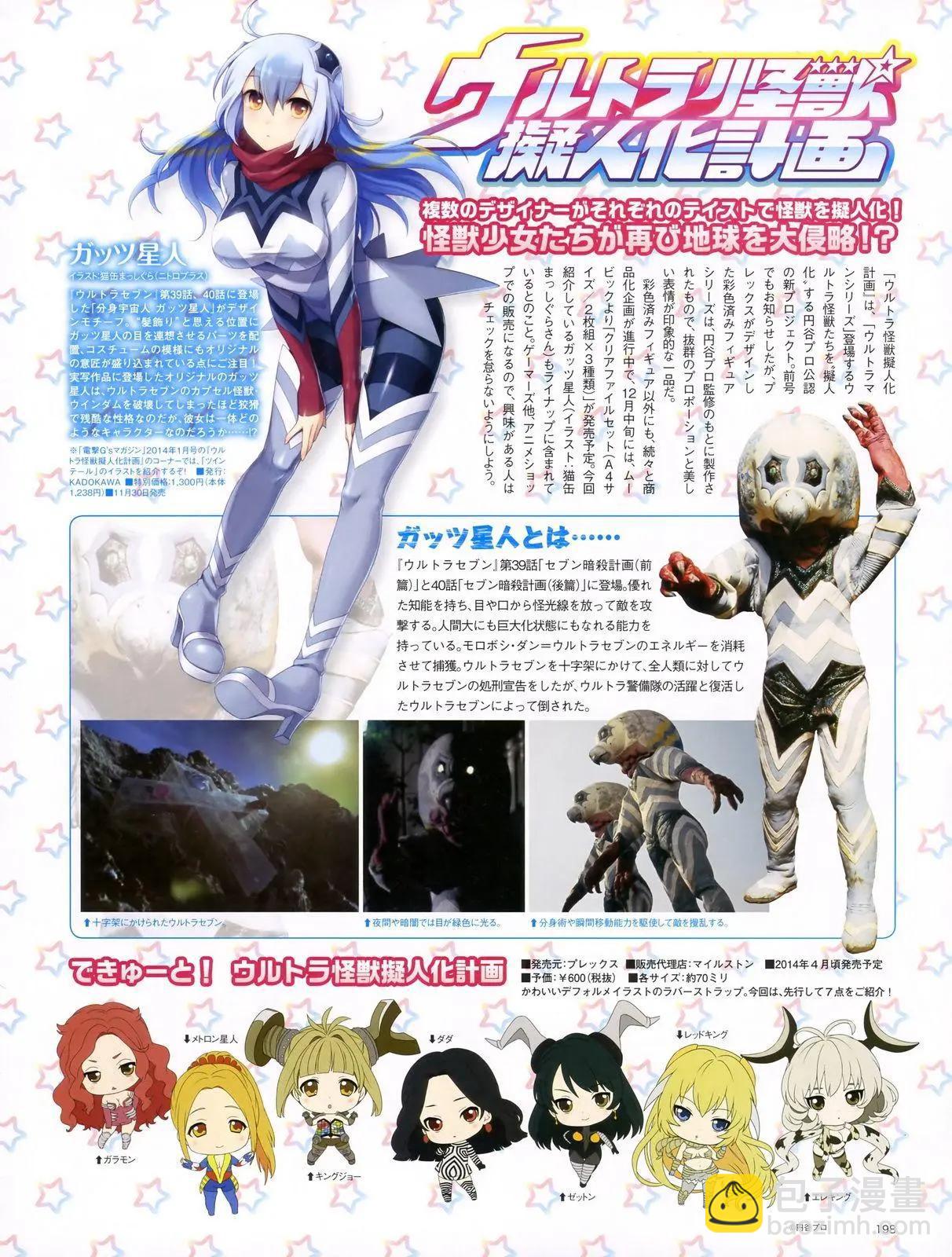 《奥特怪兽拟人化计划 银河日常》人设01-10 第4页