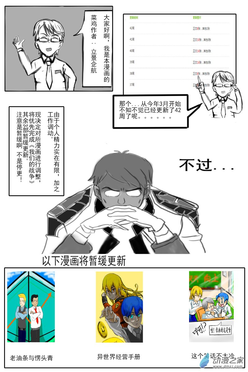 《震惊！这是我们的战争 OUR WAR》作者闲谈 第1页