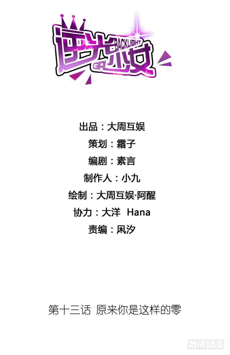 《逆光少女》原来你是这样的零 第2页