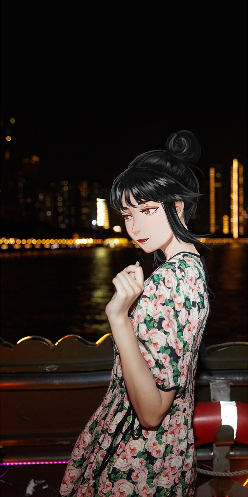 《网瘾少女翻车日常》011 游轮惊魂（上） 画风跑偏的初遇 第8页