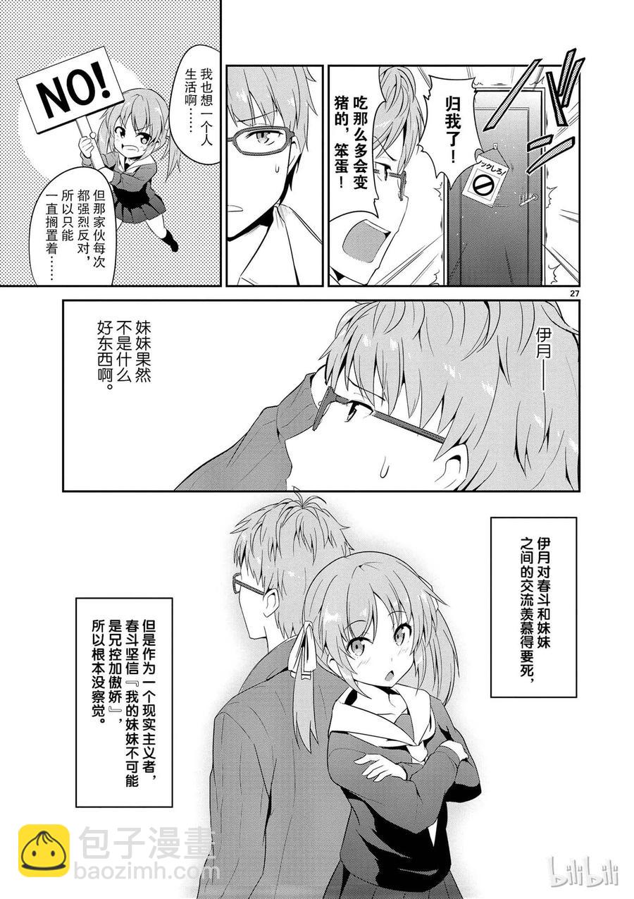 《如果有妹妹就好了@comic》3 第3话 这次也有男性朋友 第27页