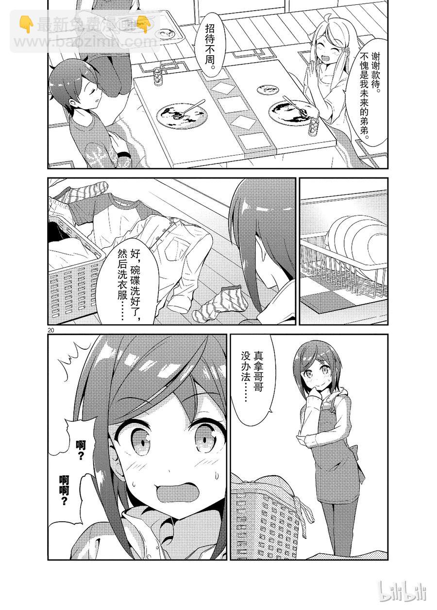 《如果有妹妹就好了@comic》17 第17话 妻子（？）VS弟弟（？） 第20页