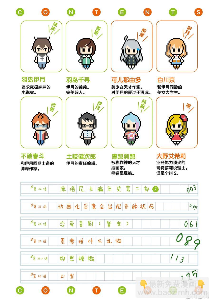 《如果有妹妹就好了@comic》22 第22话 库洛尼卡编年史 第二部 第3页