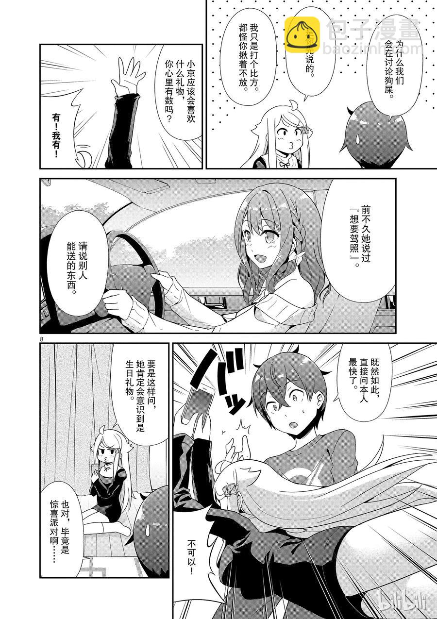 《如果有妹妹就好了@comic》25 第25话 思考送什么礼物 第8页