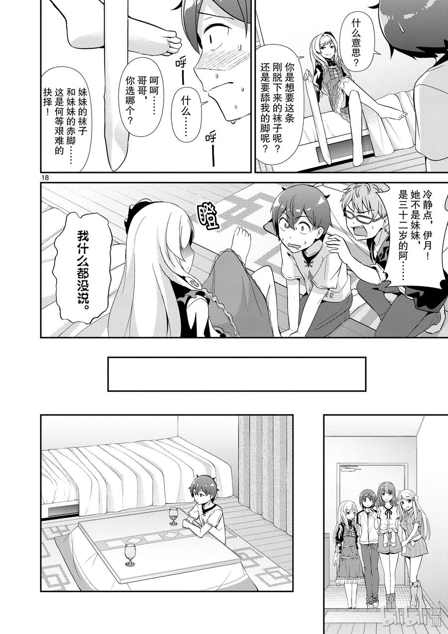 《如果有妹妹就好了@comic》33 第33话 6月6日 第18页
