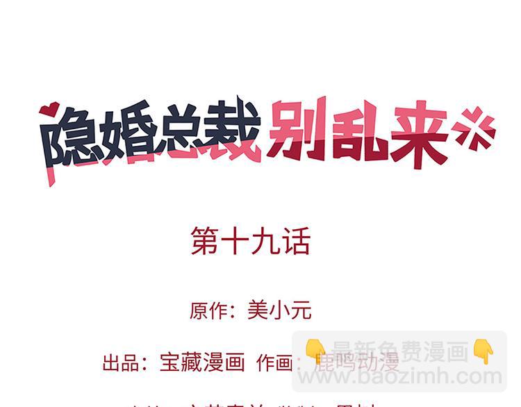 《隐婚总裁别乱来》第19话 不平静的饭局 第4页
