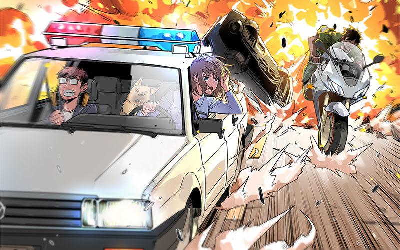《速度线（条漫版）》01-新任女警官 第2页