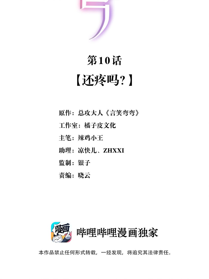 《言笑弯弯》010 还疼吗？ 第2页