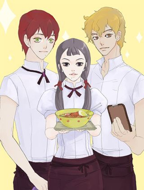 《花美男拉面馆》漫画封面图 - tl漫画