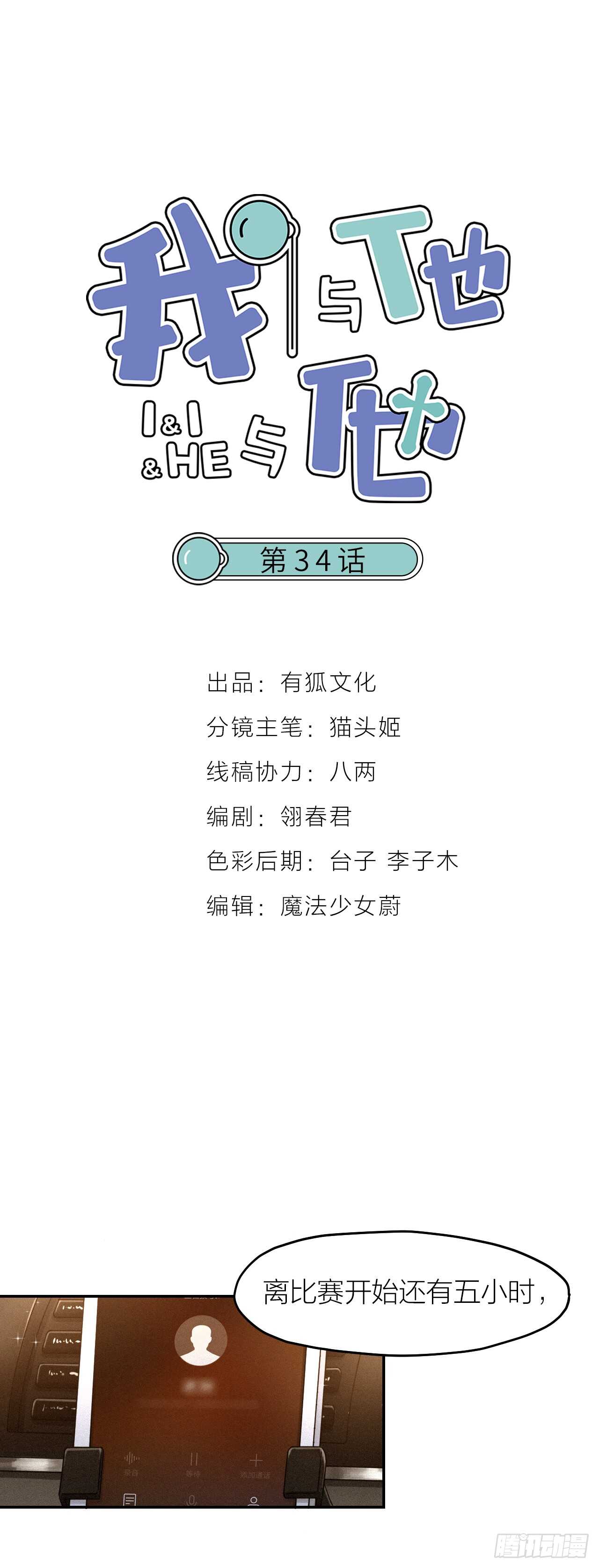 《我与他与他》第34话 于你微微之光 第1页