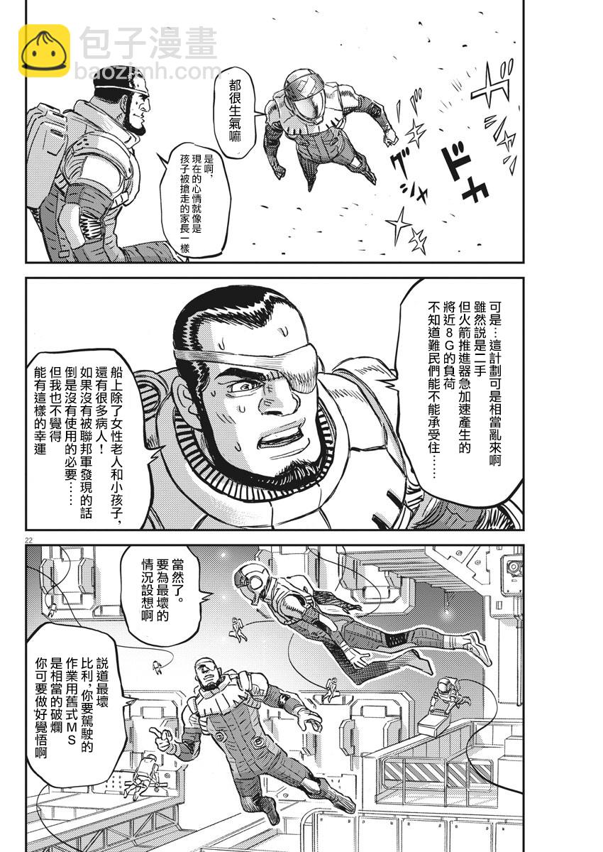 《机动战士高达THUNDERBOLT》第149话 第22页