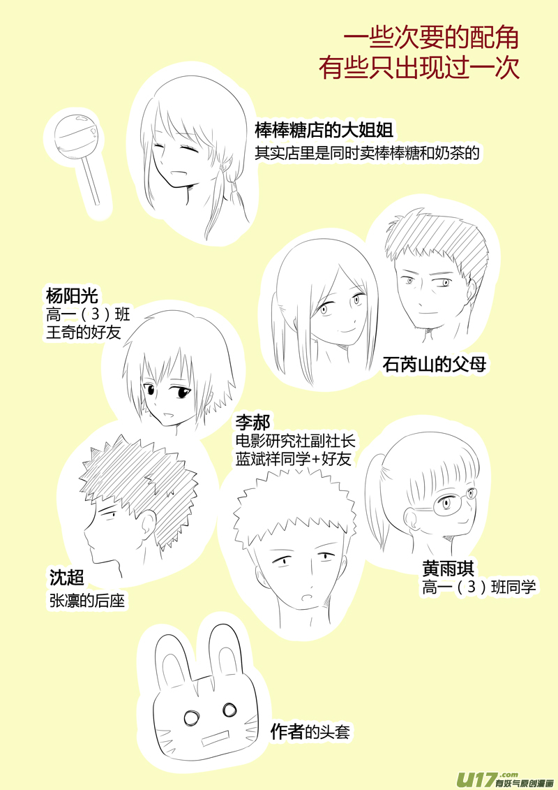 《如果她是少女漫的主角》第……这里是设定啦不是正片 第8页