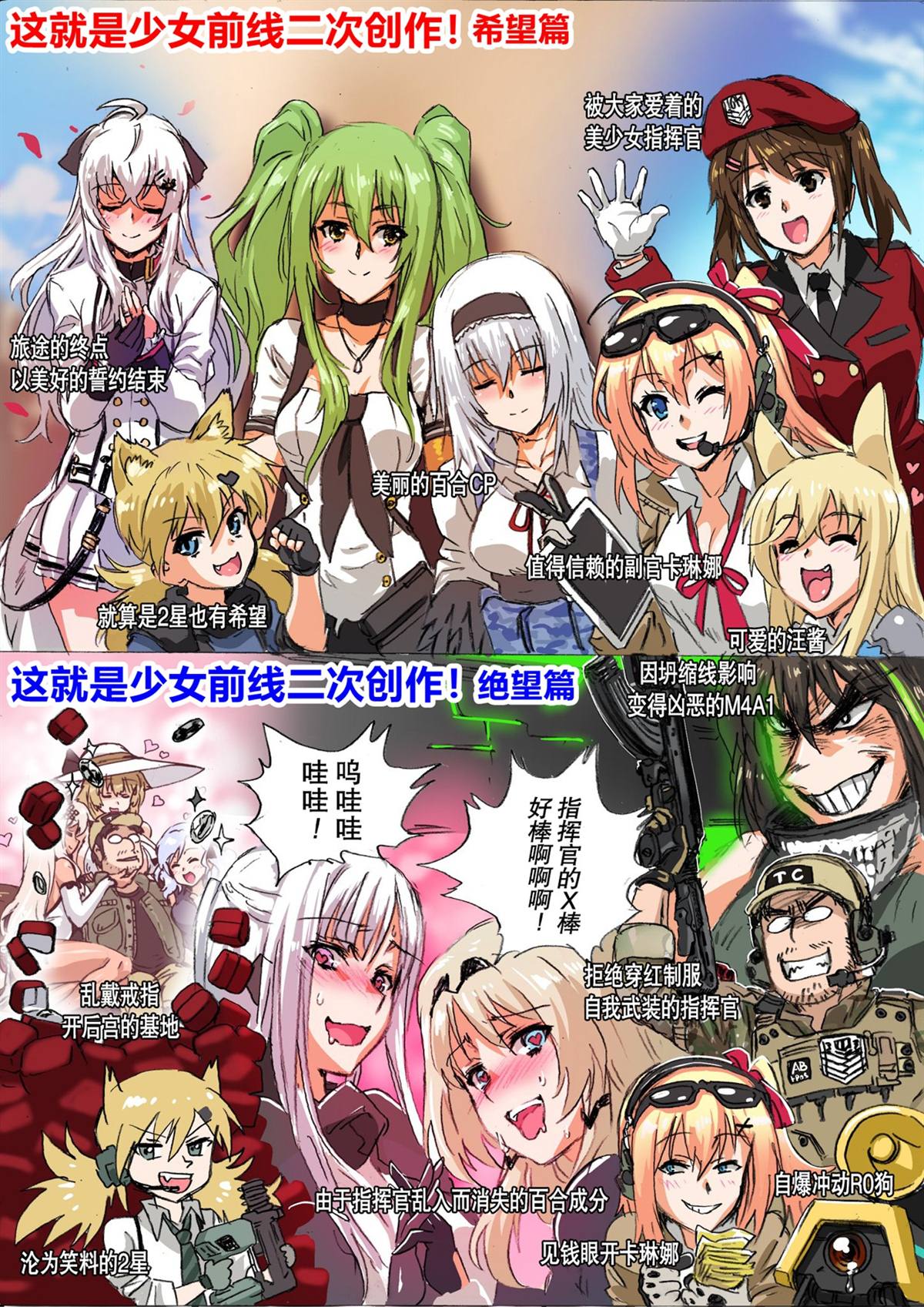 《韩国军武迷的少女前线日常》希望与绝望 第1页