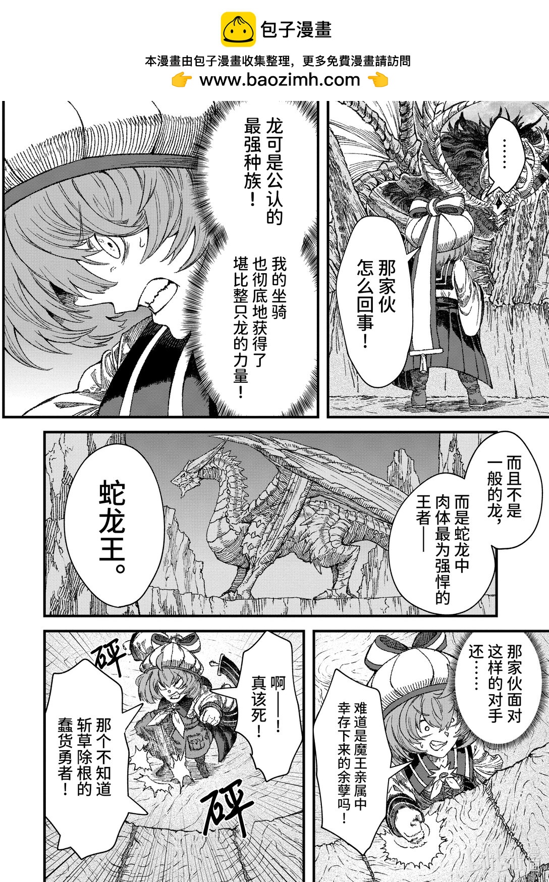 《败给勇者的魔王为了东山再起而决定建立魔物公会。》第41话 魔王大人，对阵龙。 第2页