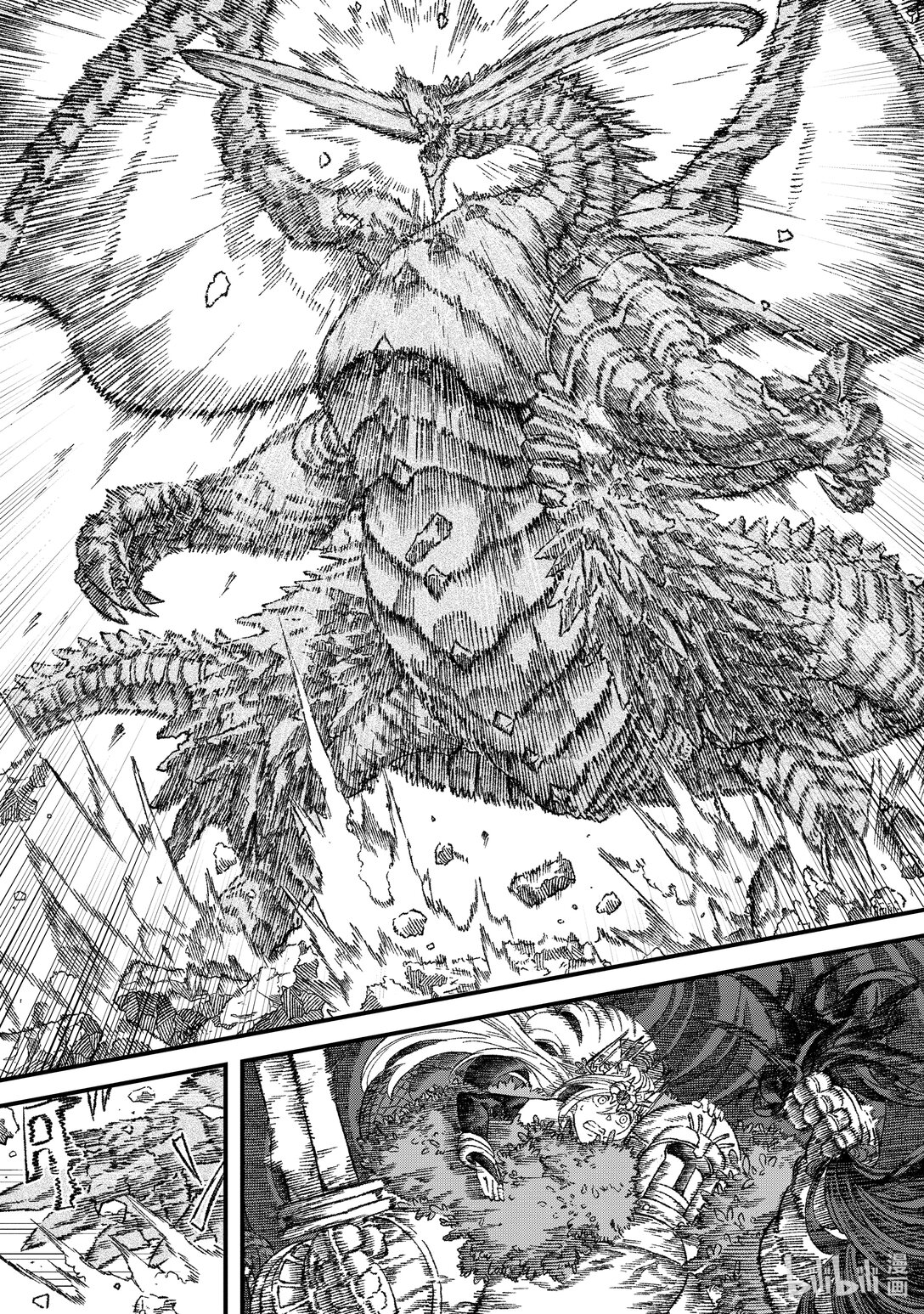 《败给勇者的魔王为了东山再起而决定建立魔物公会。》第41话 魔王大人，对阵龙。 第4页