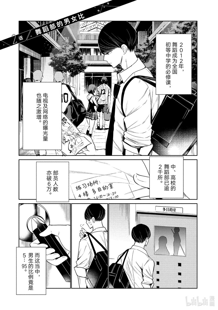 《绝妙舞步》2 舞蹈部的男女比 第1页