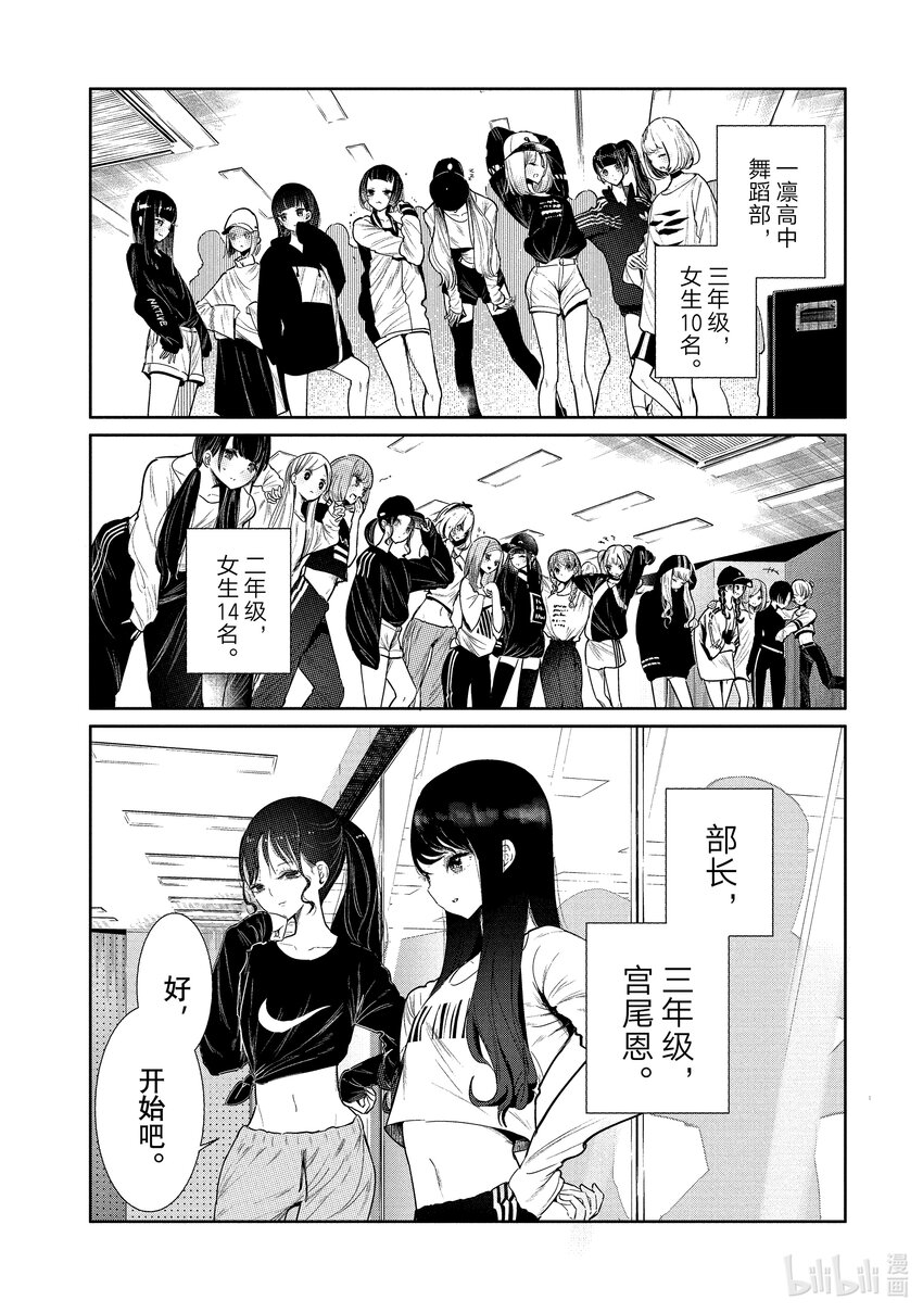 《绝妙舞步》2 舞蹈部的男女比 第4页