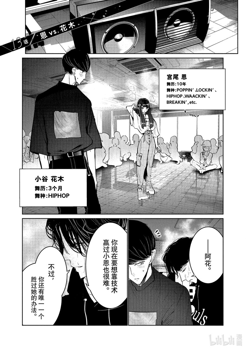 《绝妙舞步》13 恩 vs.花木 第1页