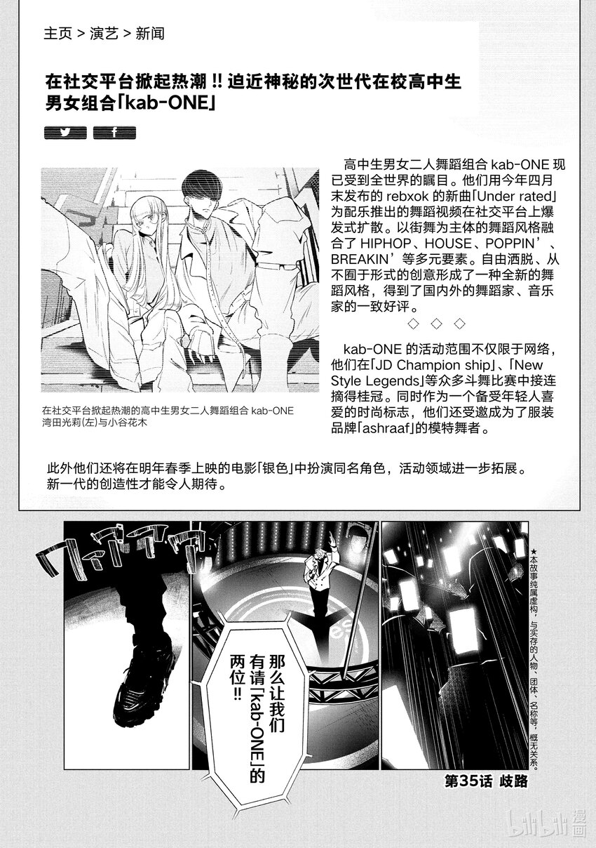 《绝妙舞步》35 歧路 第1页
