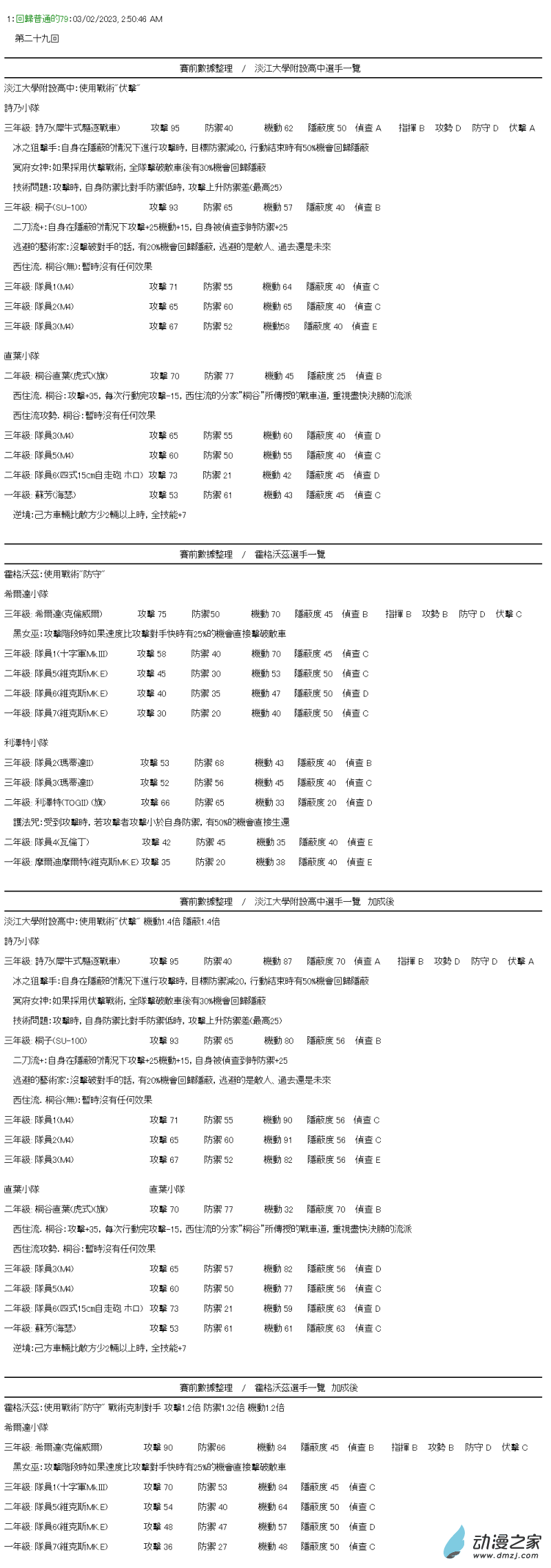 《战车道-荣冠之路》第29回 欢迎来到全国大赛 第1页