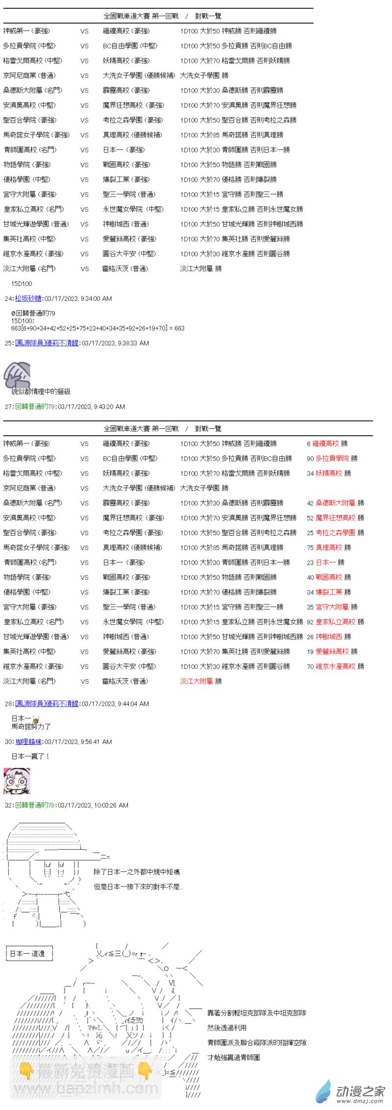 《战车道-荣冠之路》第30回 桐谷与强袭战车道 第4页