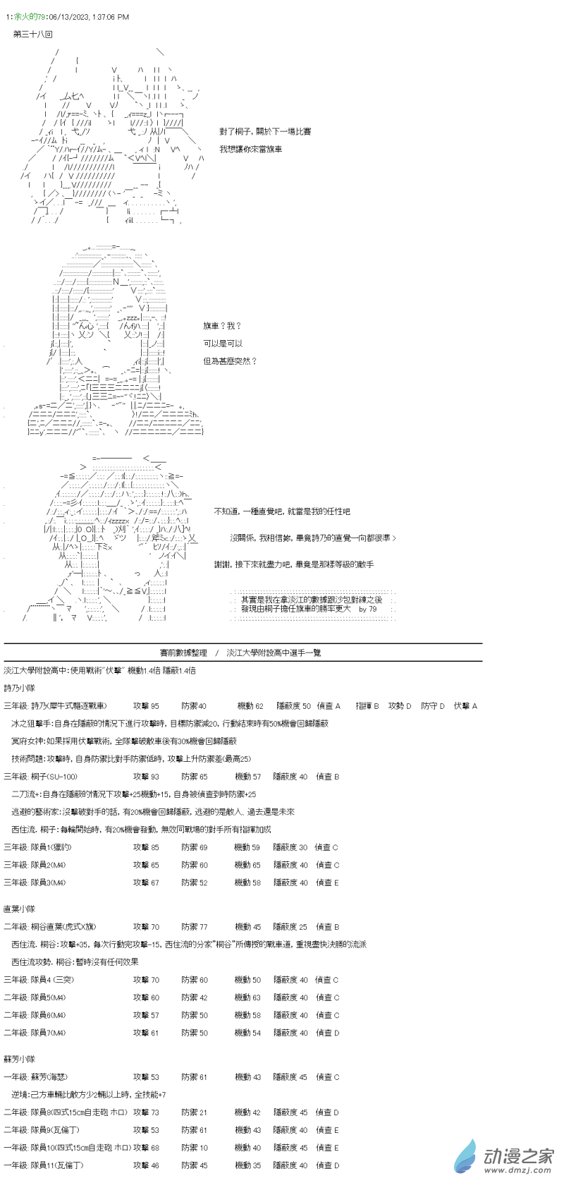 《战车道-荣冠之路》第38回 真理不相信 第1页
