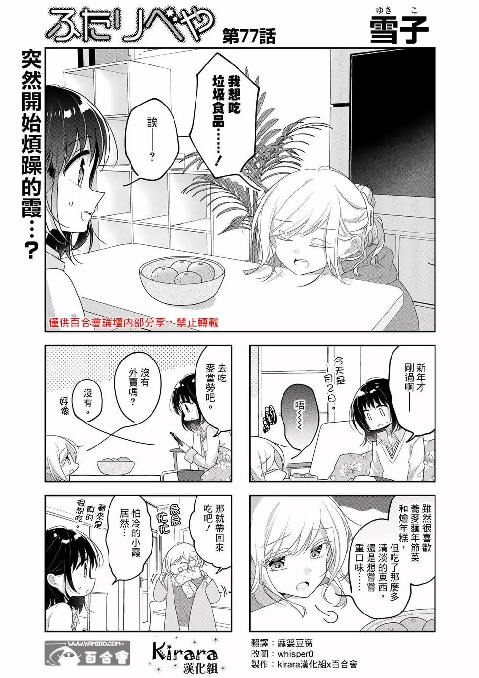 《你我的双人间》第77话 第1页