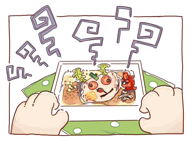 《米米和呆毛兔》爱心便当 第5页