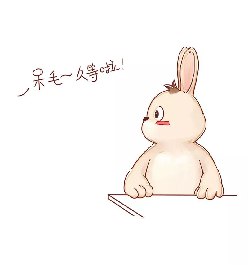 《米米和呆毛兔》呆毛兔喝茶 第6页