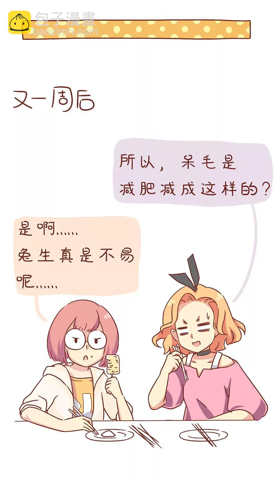 《米米和呆毛兔》呆毛的减肥法 第8页
