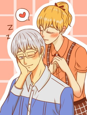 《与理科男的恋爱》漫画封面图 - tl漫画