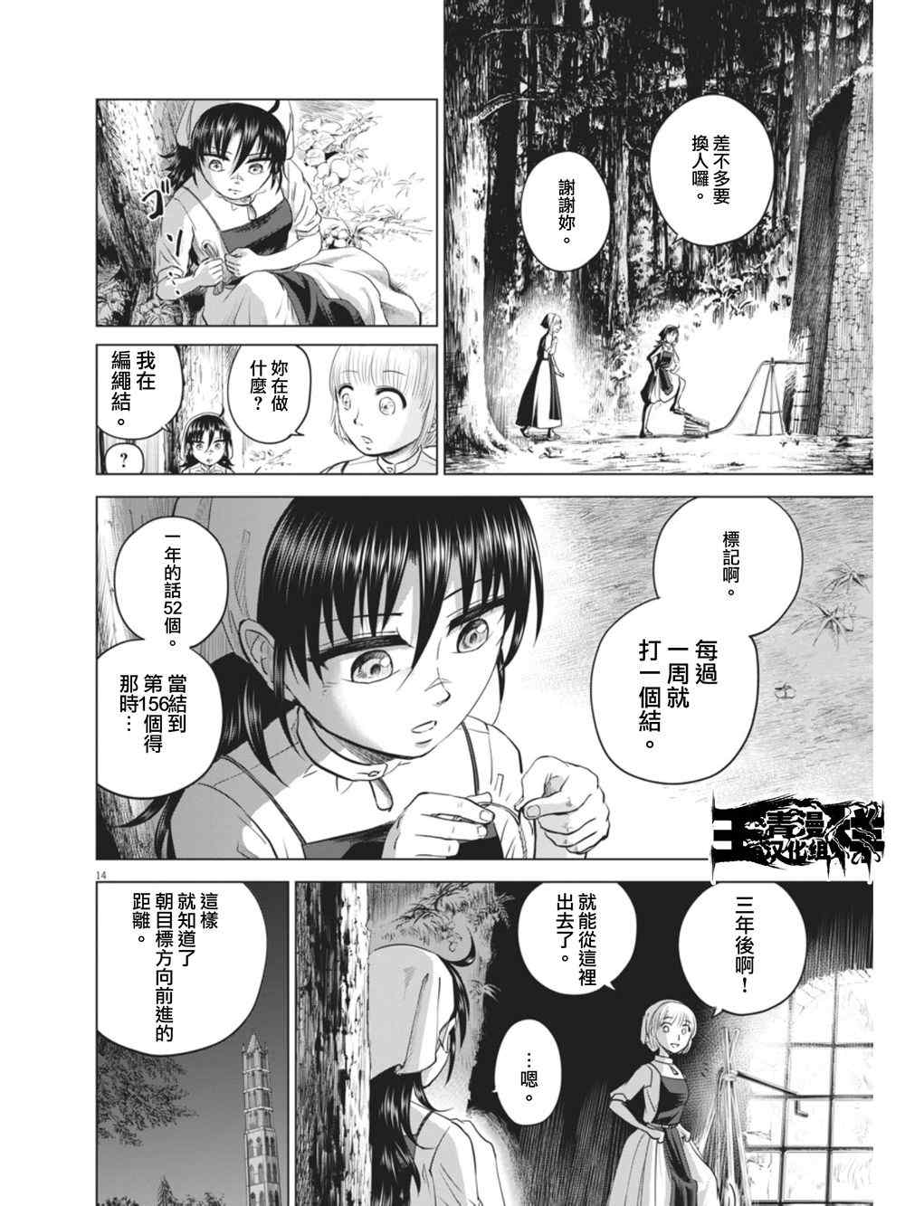 《在地狱边缘呐喊》第8话 第14页