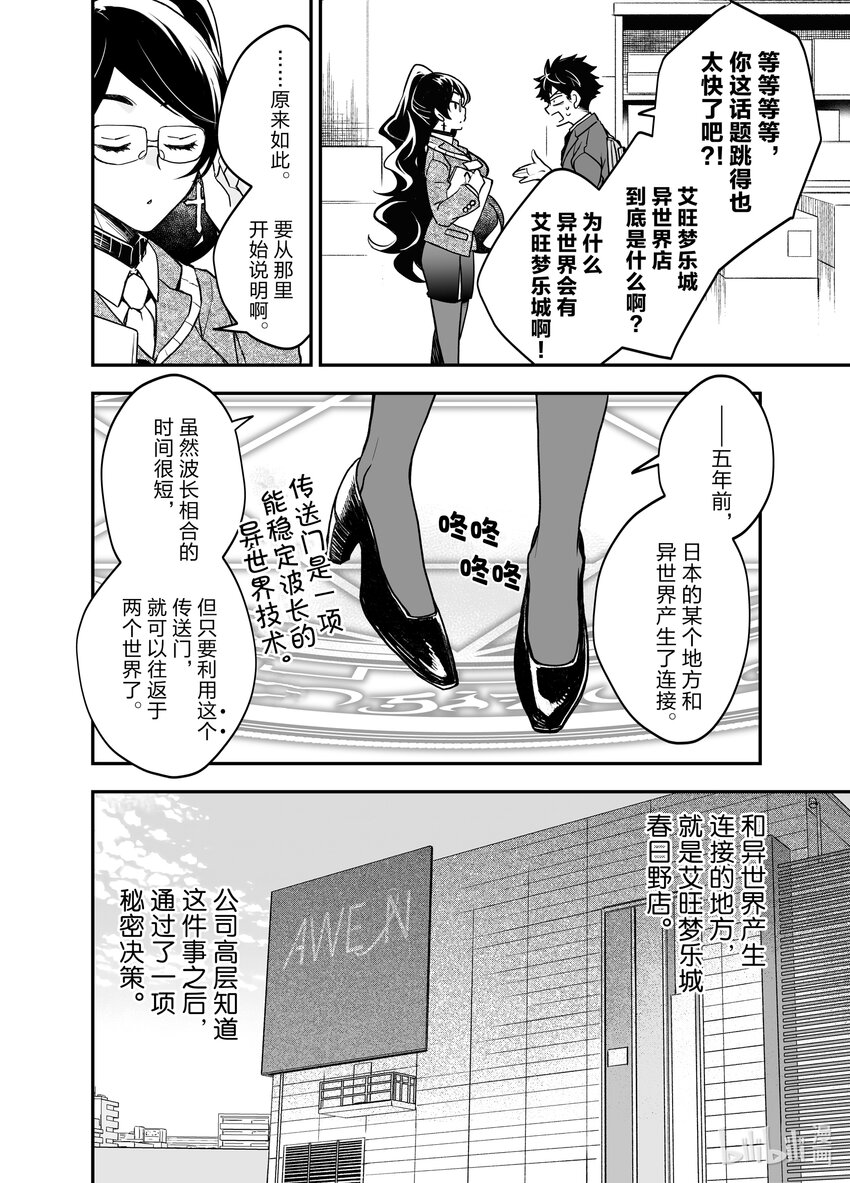 《艾旺梦乐城异世界店，今日盛大开业！ THE COMIC》1 艾旺梦乐城异世界店店长谷口直也 第17页