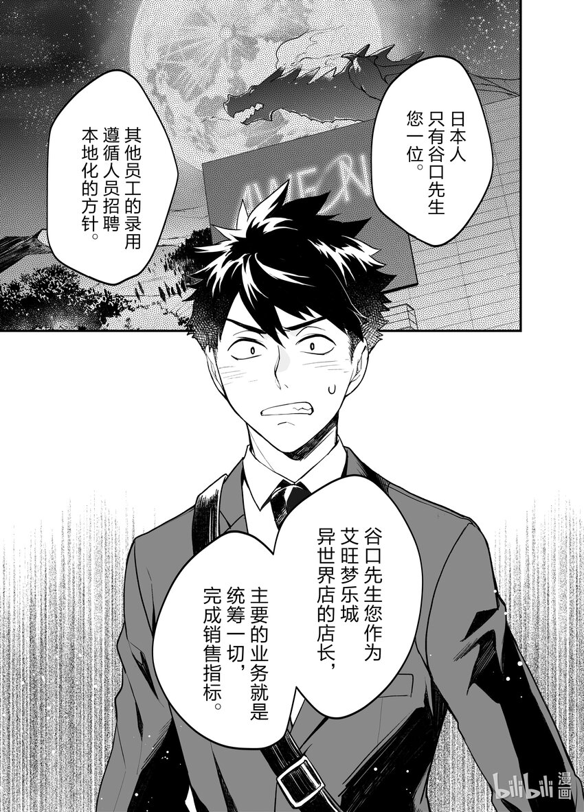 《艾旺梦乐城异世界店，今日盛大开业！ THE COMIC》1 艾旺梦乐城异世界店店长谷口直也 第22页