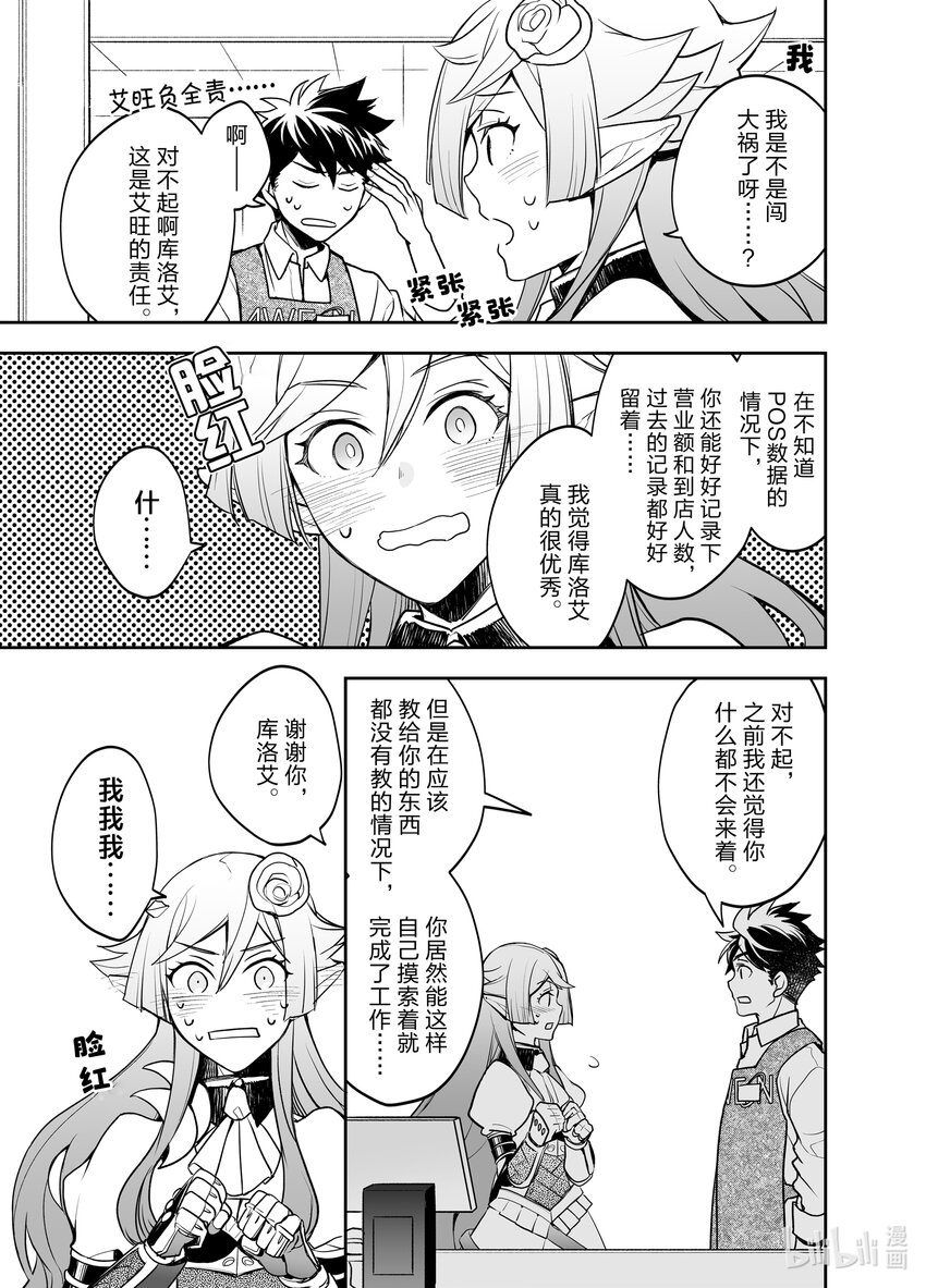 《艾旺梦乐城异世界店，今日盛大开业！ THE COMIC》4 我们的员工……其实还挺厉害的？ 第33页