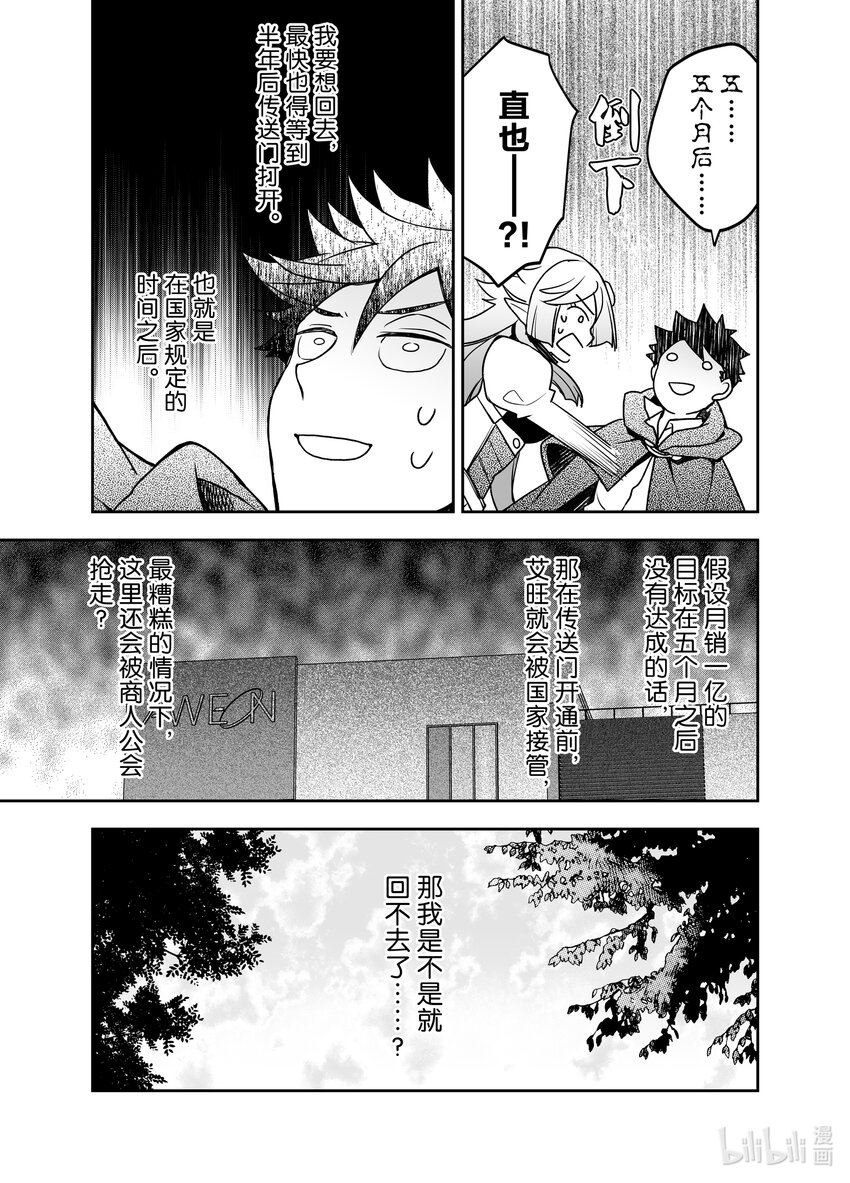《艾旺梦乐城异世界店，今日盛大开业！ THE COMIC》5 到了异世界的城镇，魔法好厉害啊。 第13页