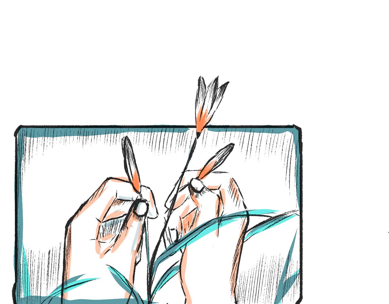 《莫动我去买个橘》第二话黄花菜与蘑菇 第33页