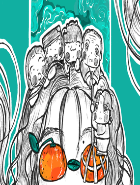 《莫动我去买个橘》漫画封面图 - tl漫画
