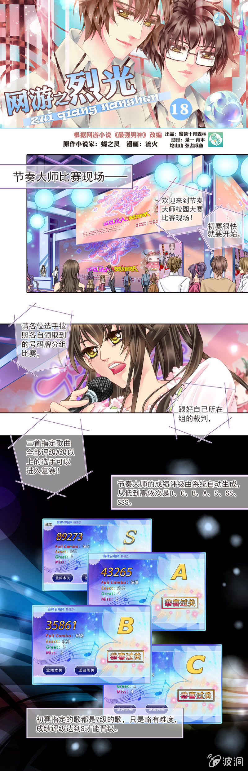 《烈光(最强男神)》少年彼此在意的第一次PK 第1页