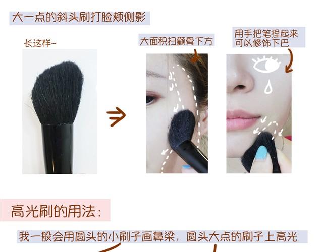 《琼琼彩妆教室》讲解化妆刷的用法 第27页