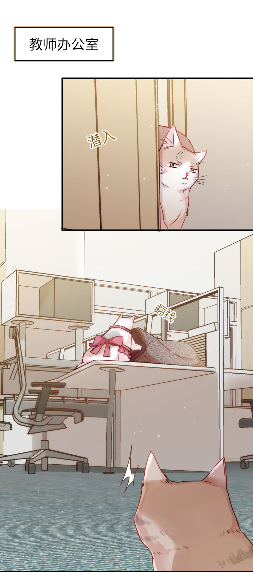 《嘘！才不是驯养关系》009 猫届女装大佬是小偷？ 第33页