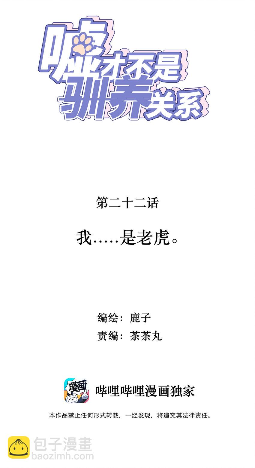 《嘘！才不是驯养关系》022 我.....是老虎 第2页