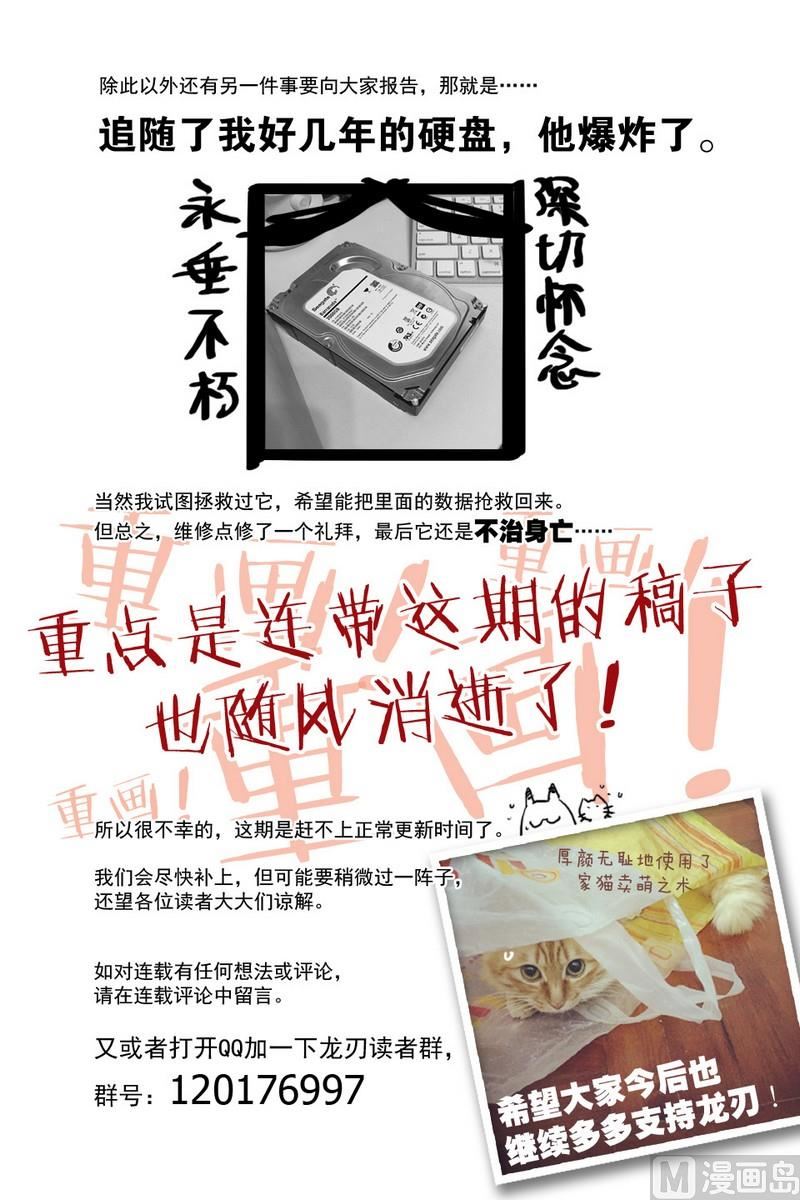 《龙刃》断更说明 第2页